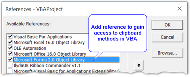 MS Forms library