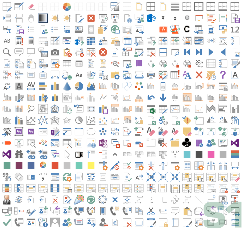 Microsoft Office Excel 2013 ImageMso Gallery Icons page 2